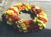Trauerkranz mit Gerbera